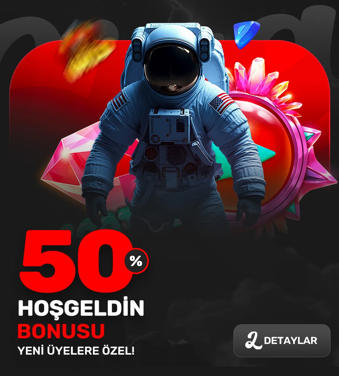 %50 Hoşgeldin Bonusu